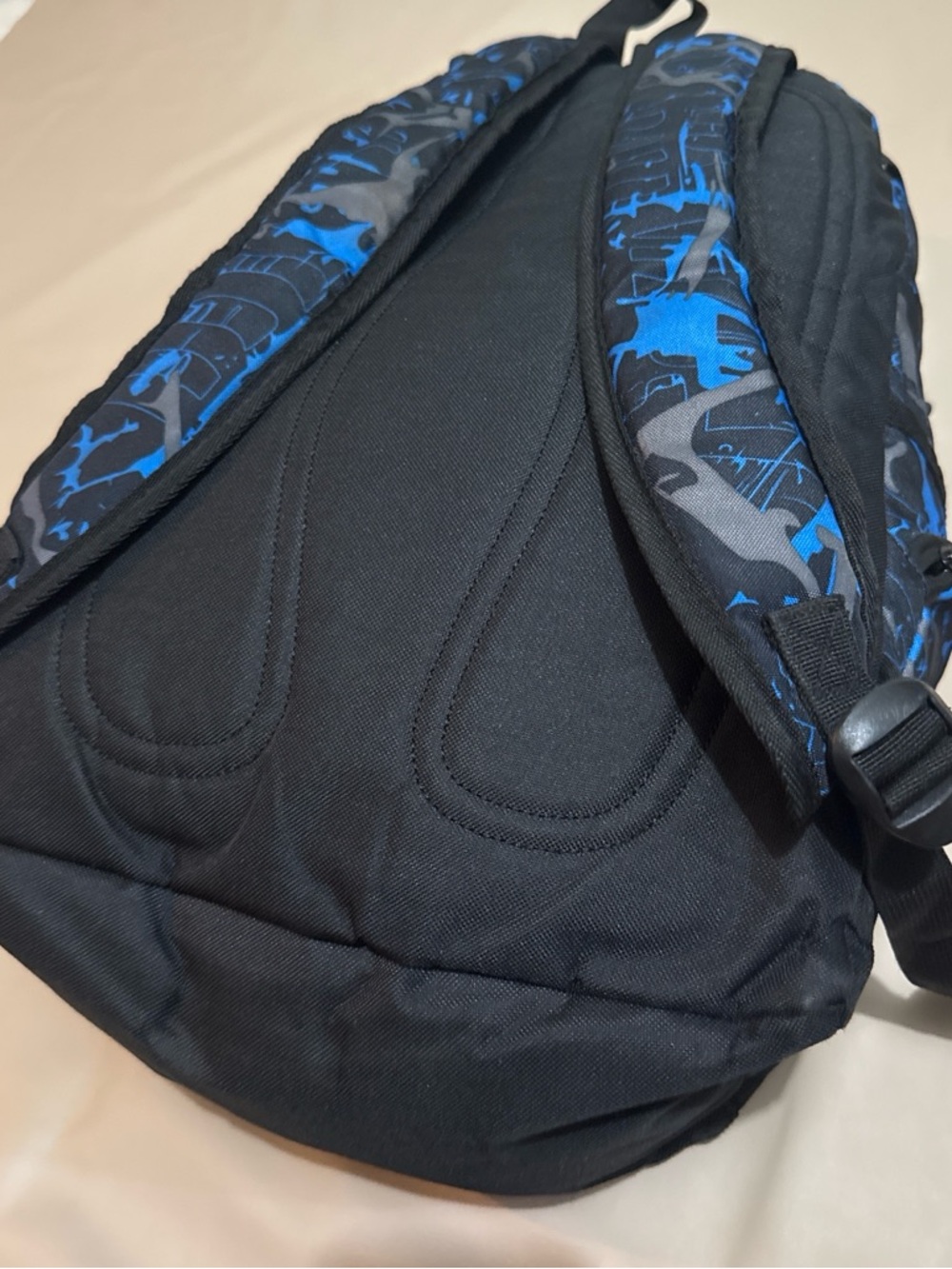 Sporto Blue and Gray boys Graphic Backpack - Picture 2 of 5